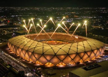 Arena da Amazônia se tornou local de grandes eventos, em Manaus — (Foto: Augustto Albuquerque/Divulgação)