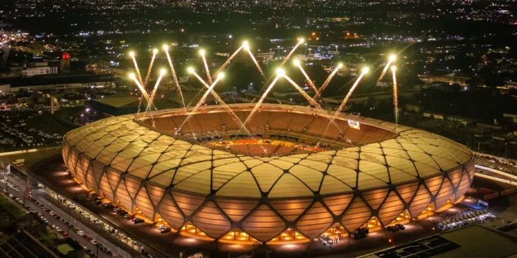 Arena da Amazônia se tornou local de grandes eventos, em Manaus — (Foto: Augustto Albuquerque/Divulgação)