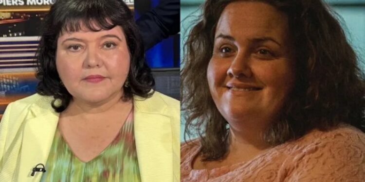 Martha da vida real mostra o rosto pela primeira vez - (Foto: Divulgação/Netflix e Reprodução)