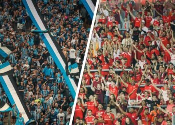 Grêmio e Internacional - (Foto: Lucas Uebel/Grêmio FBPA / Ricardo Duarte/ SC Internacional)
