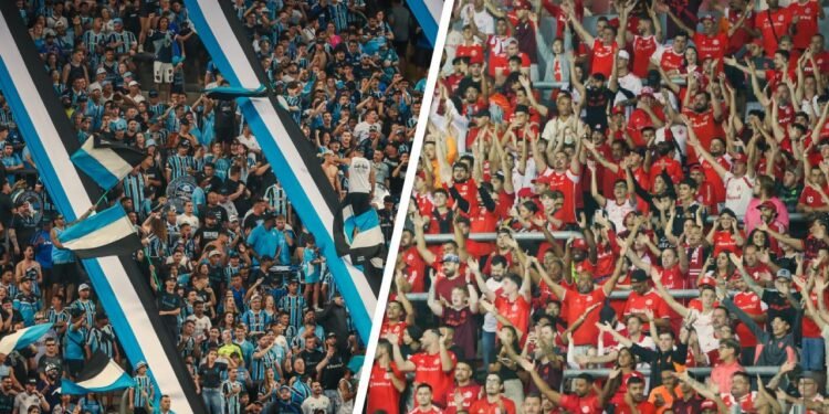 Grêmio e Internacional - (Foto: Lucas Uebel/Grêmio FBPA / Ricardo Duarte/ SC Internacional)