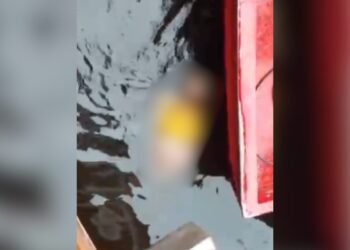 corpo encontrado boiando