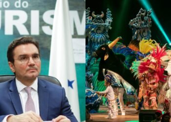 Ministro do Turismo é só elogios ao 57° Festival de Parintins - (Foto: Reprodução)