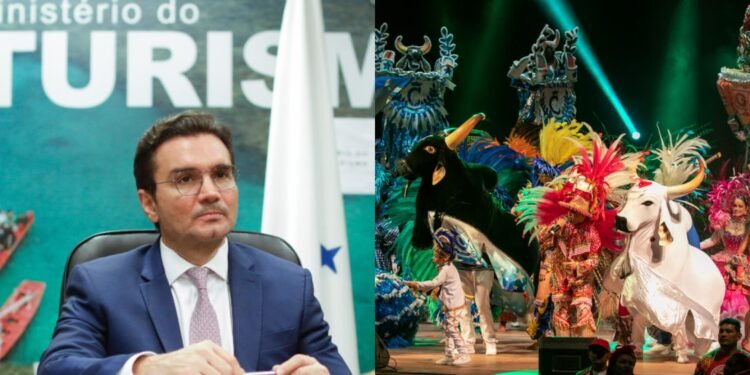 Ministro do Turismo é só elogios ao 57° Festival de Parintins - (Foto: Reprodução)