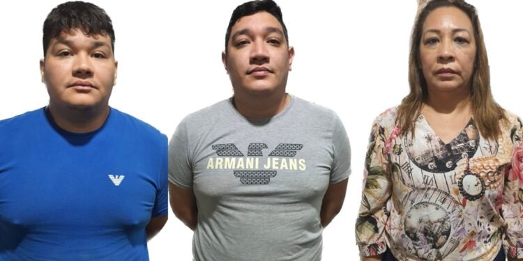 Mãe e filhos são presos com meia tonelada de drogas em Manaus