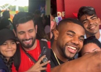 Famosos chegam pela primeira à Ilha Tupinambarana para participar do 57° Festival de Parintins