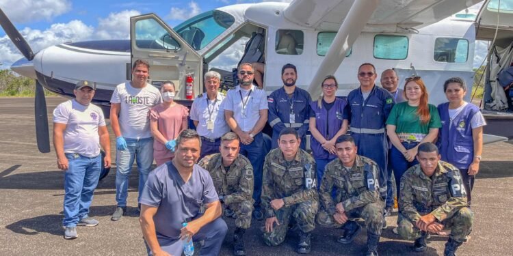 Equipes do Governo do Amazonas - (Foto: Divulgação SES-AM)