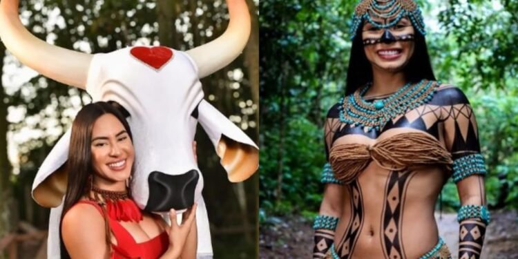 Internautas expressam a admiração e o amor pelas Cunhãs do Caprichoso e Garantido, nas redes sociais