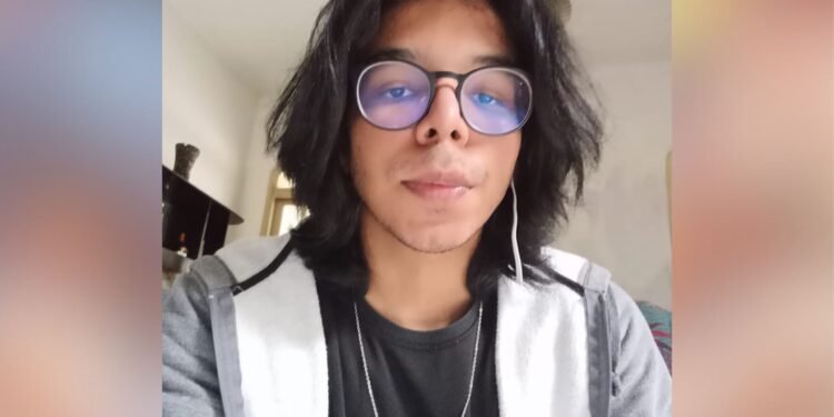 Jovem desaparecido