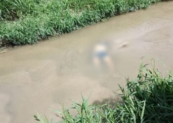 Moradores encontram corpo em córrego no Monte Sião