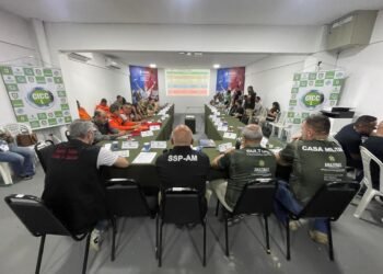 SSP-AM não registra intercorrências durante 1ª noite de apresentações no Bumbódromo - (Foto: Carlos Soares SSP-AM)