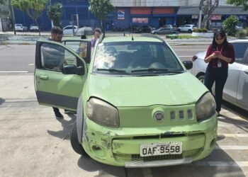 Carro de Djidja é encontrado abandonado na Praça 14