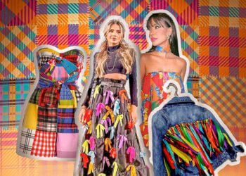 Festa junina combina com tradição e estilo - (Arte: Abraão Torres/ Rios de Notícias)