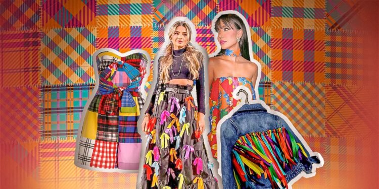 Festa junina combina com tradição e estilo - (Arte: Abraão Torres/ Rios de Notícias)