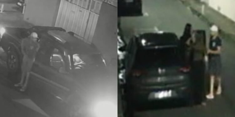 Assaltante sai de S10 e rouba celulares de mulheres, no Parque Dez