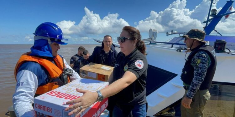 As forças de segurança desembarcaram na ilha desde a última segunda-feira - (Foto: Divulgação)