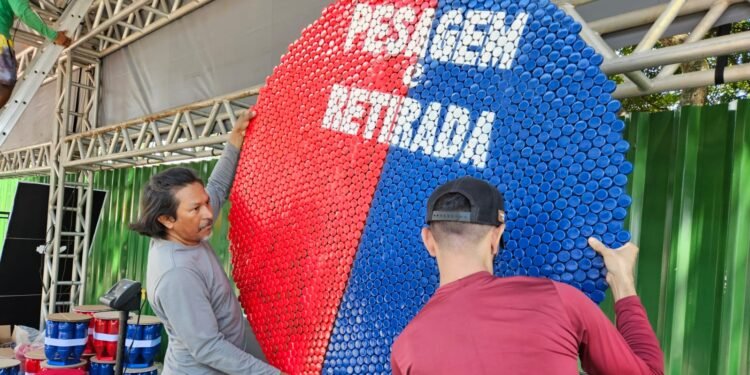 Vários produtos são feitos com material reciclável