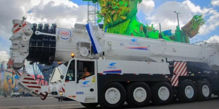 Guindaste do Caprichoso - (Foto: Reprodução)