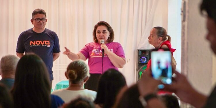 Maria do Carmo Seffair, pré-candidata à Prefeitura de Manaus - (Foto: Dalton Souza/ Novo)