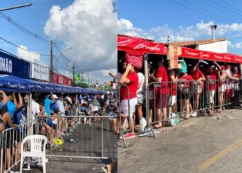 Filas dos Bois Garantido e Caprichoso - (Foto: João Dejacy/ Rios de Notícias)