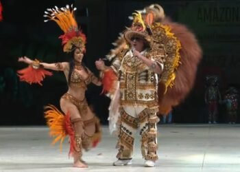 Sinhazinha do Caprichoso, levantador e cunhã do Garantido passam mal na segunda noite do Festival