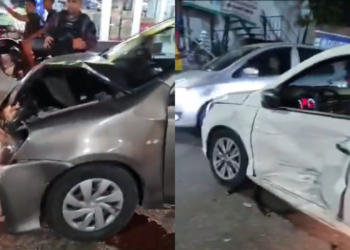 acidente entre carros