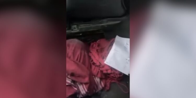 Corpo encontrado no porta-malas