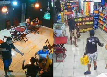criminosos assaltam estabelecimento