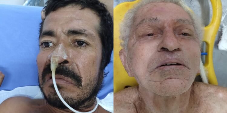 Os dois pacientes são do sexo masculino - (Fotos: Divulgação SES-AM)