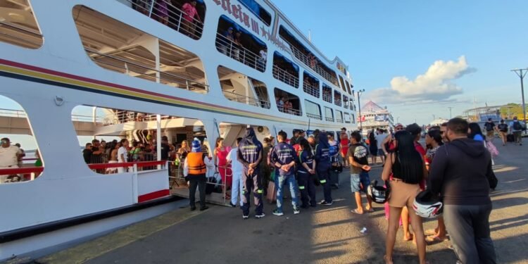 O transporte hidroviário é o mais utilizado - (Foto: Reprodução)