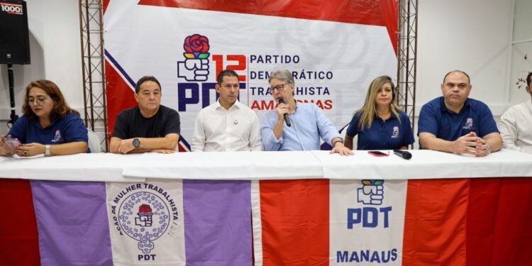 PDT oficializa apoio à pré-candidatura de Marcelo Ramos a prefeito de Manaus