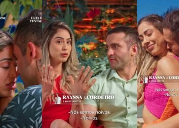 Os amazonenses Rayssa Coutinho e Cordeiro Rodrigues participaram do reality "Ilha da Tentação" (Reprodução)