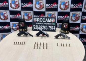 Sequestradores são presos em posto de combustível em Manaus