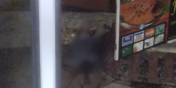 Corpo encontrado na compensa