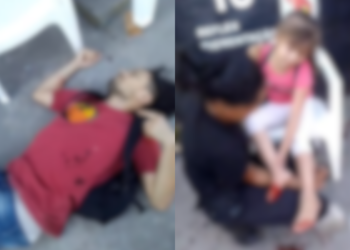 Dois homens e uma criança são baleados no Mauazinho