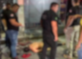 Entregador morto a tiros