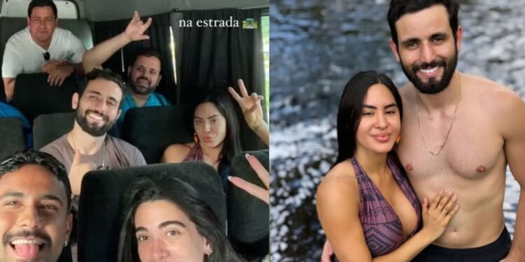 Ex-BBBs curtem passeios turísticos em Presidente Figueiredo