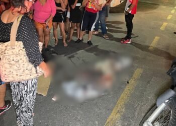 Idosa morre atropelada