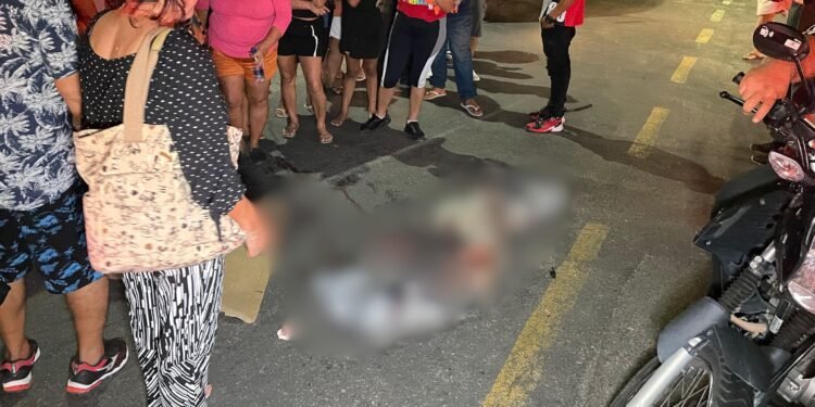 Idosa morre atropelada