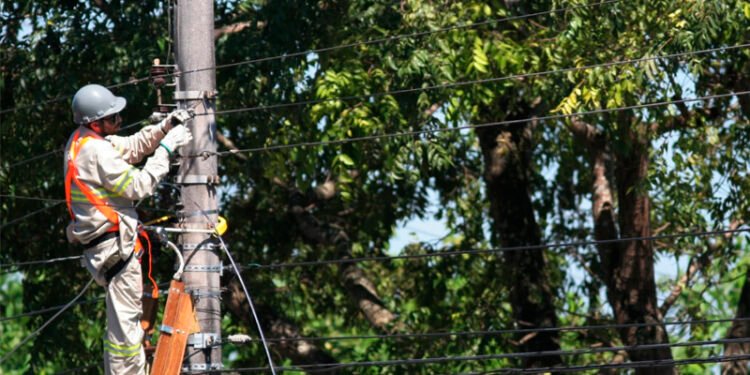 Interrupção no fornecimento de energia