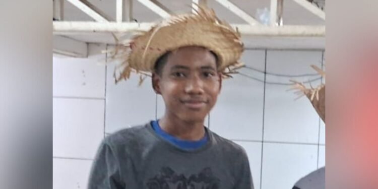 Jovem desaparecido