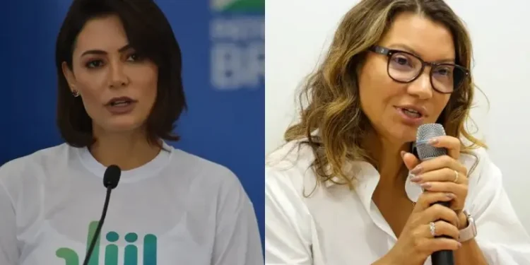 Michelle Bolsonaro critica Janja dizendo que primeira-dama tem ‘vocação para viajar’