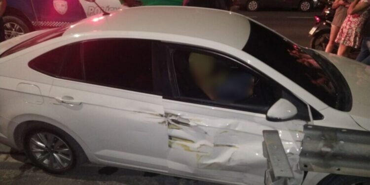 Motorista executado na avenida das flores