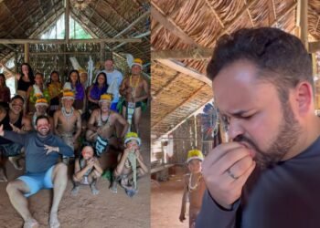 Passeio por comunidade indígena