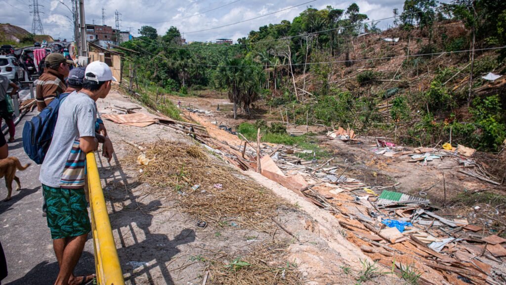 Reintegração de posse na zona Norte