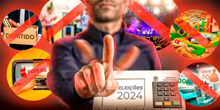 Restrições eleitorais - (Arte: Abraão Torres/ Rios de Notícias)