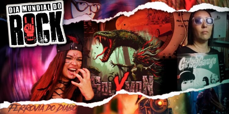 Rock feminino - (Arte: Markus Santos/ Rios de Notícias)