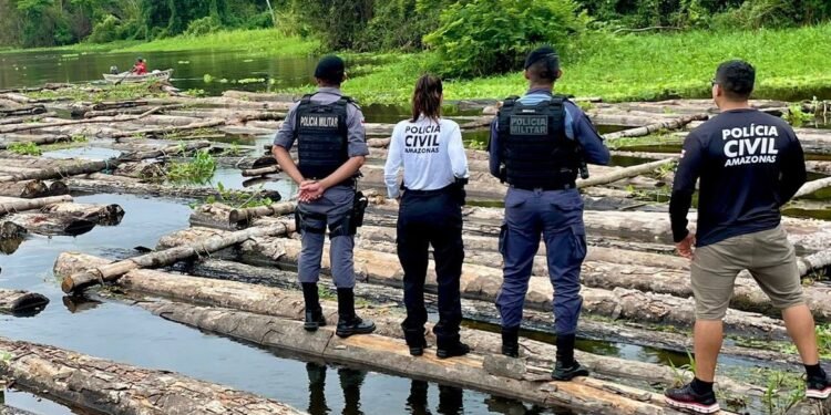 Ação policial - (Foto: Divulgação/PC-AM)