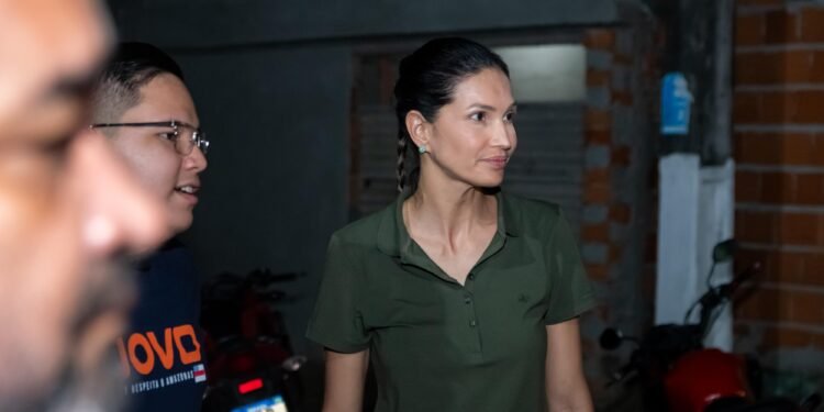 Michele Valadares, pré-candidata à Prefeitura de Parintins - (Foto: Sidney Simas / Novo)