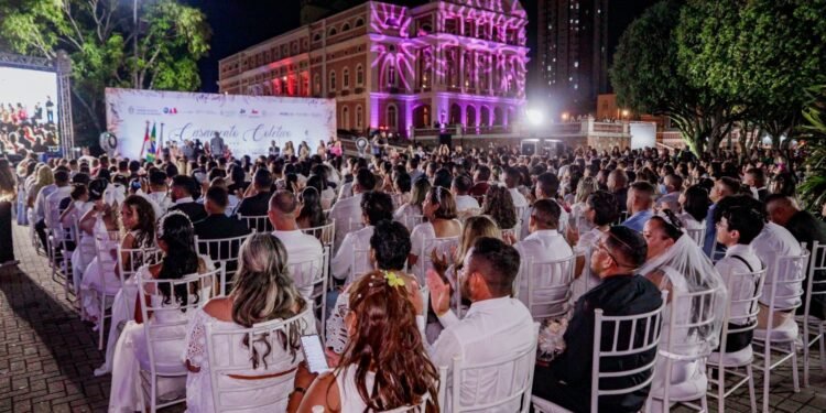 Casamento coletivo em Manaus - (Foto: Divulgação)